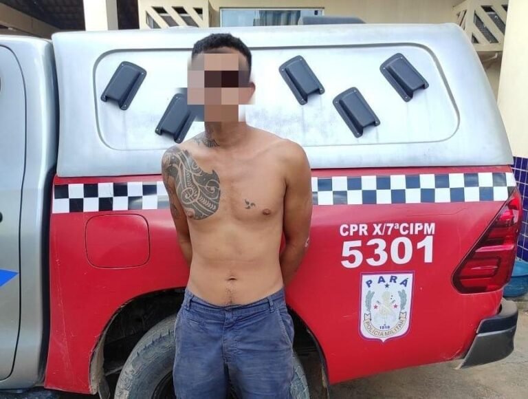 Homem é preso com drogas no Distrito de Castelo dos Sonhos em Altamira PA