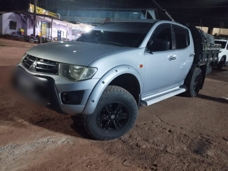 Veículo com registro de furto é recuperado pela PM em Rodovia transgarimpeira