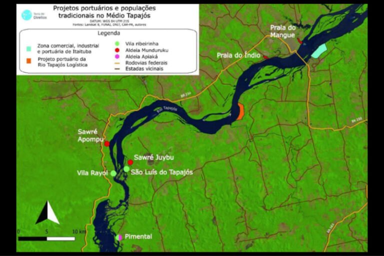Justiça paralisa licenciamento de porto em Itaituba por falta de consulta prévia ao povo Munduruku