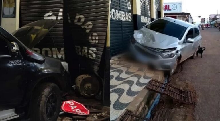 Colisão entre carros nas primeiras horas desta sexta-feira em Itaituba PA