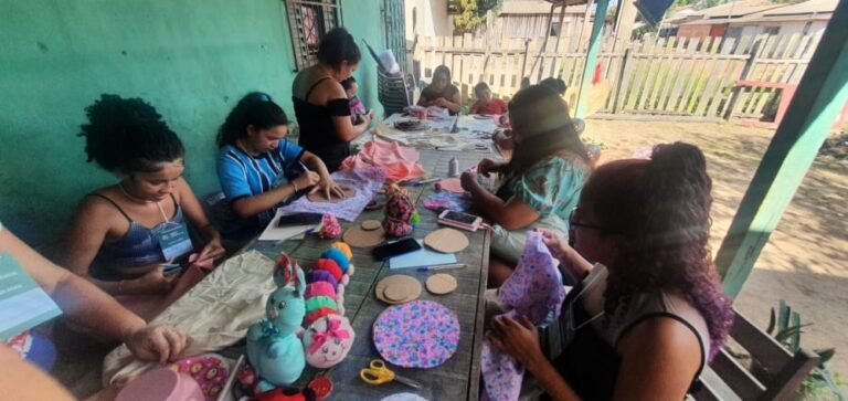 SENAR realiza curso profissionalizante para mulheres do bairro Maria Madalena em Itaituba PA