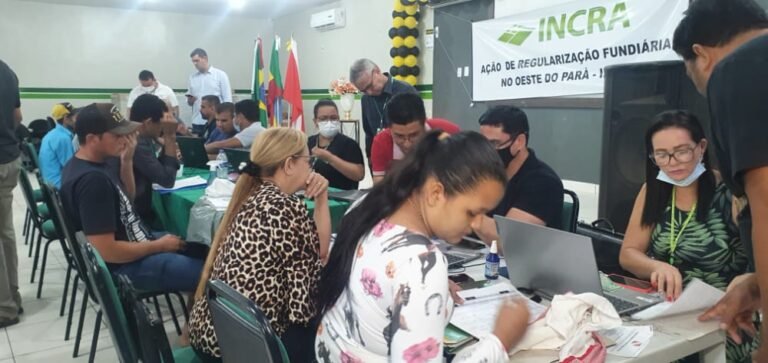 INCRA realiza ação de regularização fundiária em Itaituba PA