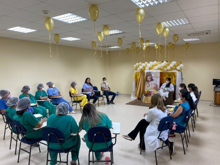 HRT realiza roda de conversa  em apoio ao aleitamento materno