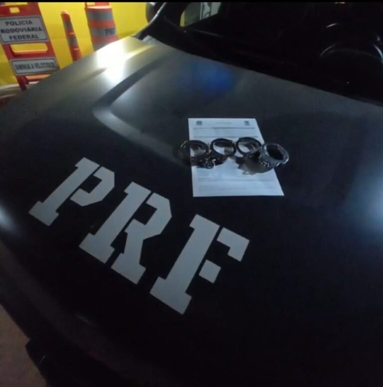 PRF prende homem com mandado de prisão em aberto por homicídio na cidade de Guarantã do Norte (MT)