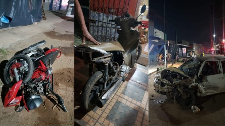 Vídeo: Motorista em alta velocidade causa acidente e criança é atingida em Itaituba