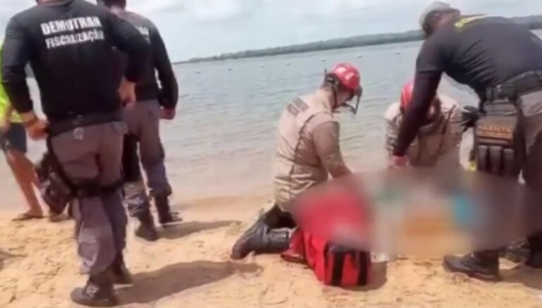 Jovem morre após se afogar em praia artificial no Rio Xingu em Altamira PA