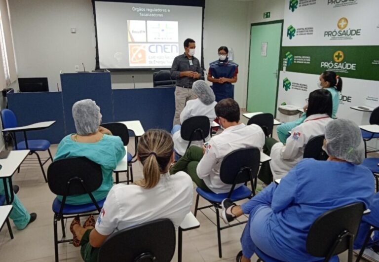 Hospital Regional de Marabá realiza treinamento sobre proteção radiológica