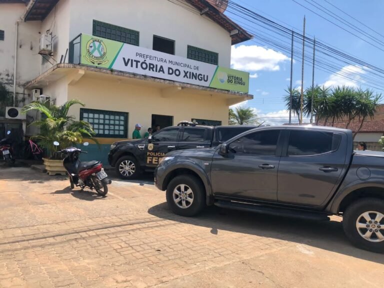 Polícia Federal cumpre mandados contra prefeitura de Vitória do Xingu