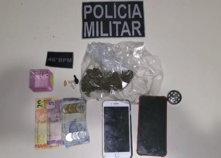 PM prende casal em flagrante por tráfico de Drogas e Corrupção Ativa em Novo Progresso