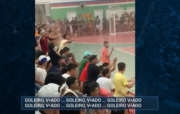 Goleiro sofre injúria por torcida rival durante partida em Porto de Moz