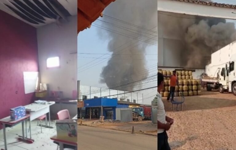 Incêndio de grande proporção atinge escola de ensino infantil em São Félix do Xingu