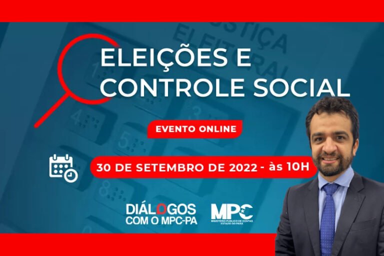 Membro do MP Eleitoral vai abordar redes sociais, eleições e controle social em live do MPC-PA