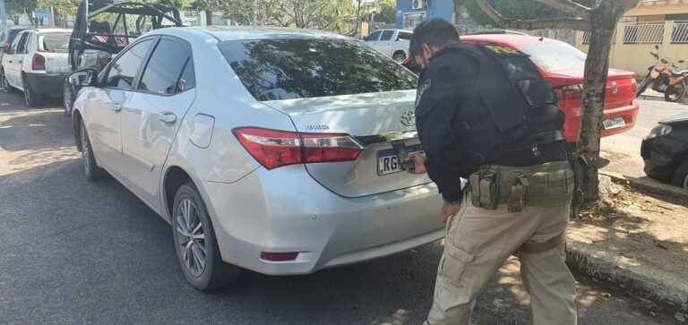 Veículo roubado em Macaíba-RN é recuperado pela PRF em Santarém, no PA