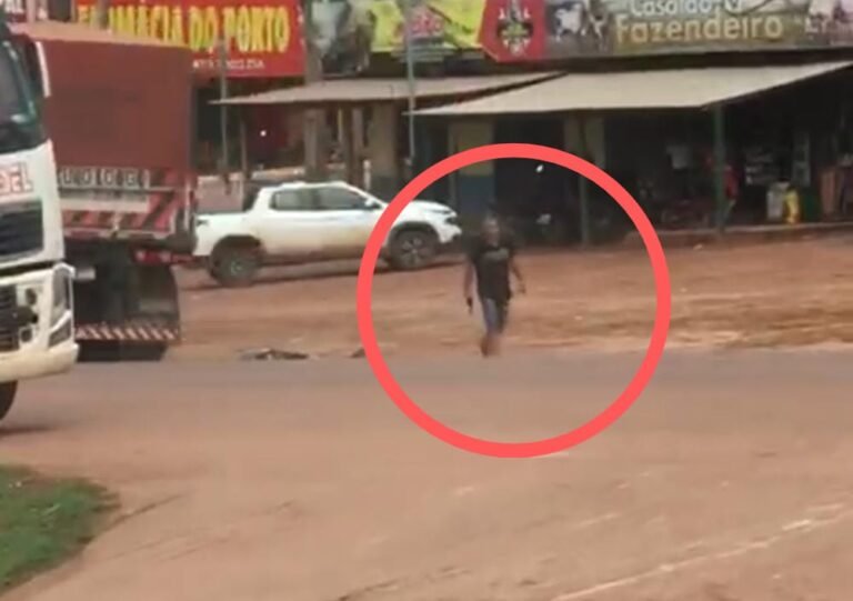 Vídeo: Caminhoneiro é assassinado a tiros no Município de Trairão, no PA
