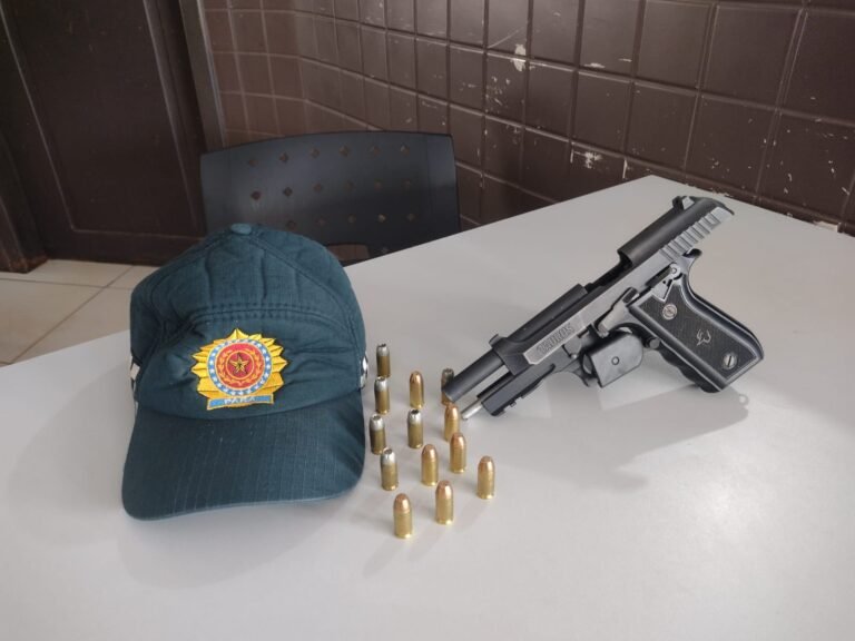 Policial Penal é detido após efetuar disparos de arma de fogo em balneário
