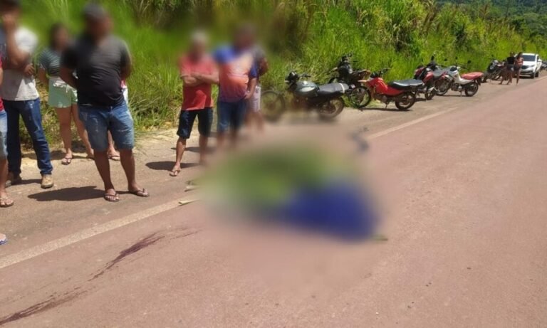 Motociclista morre em grave acidente envolvendo carro e moto na BR-163 em Rurópolis, no PA