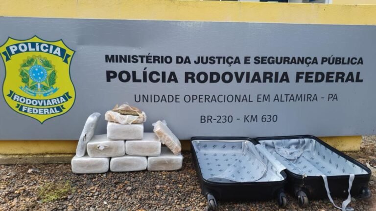 Mulher é presa transportando 16kg de drogas em ônibus