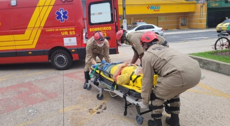 Casal de assaltantes é atropelado pela vítima