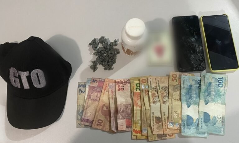 Dupla é presa suspeita de tráfico de drogas em Itaituba, no PA