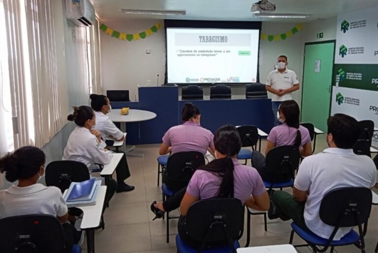Regional de Marabá busca conscientizar sobre os riscos do tabagismo e alcoolismo