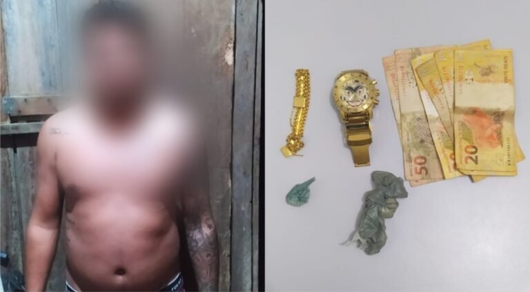 Duas pessoas são presas suspeitas de tráfico de drogas