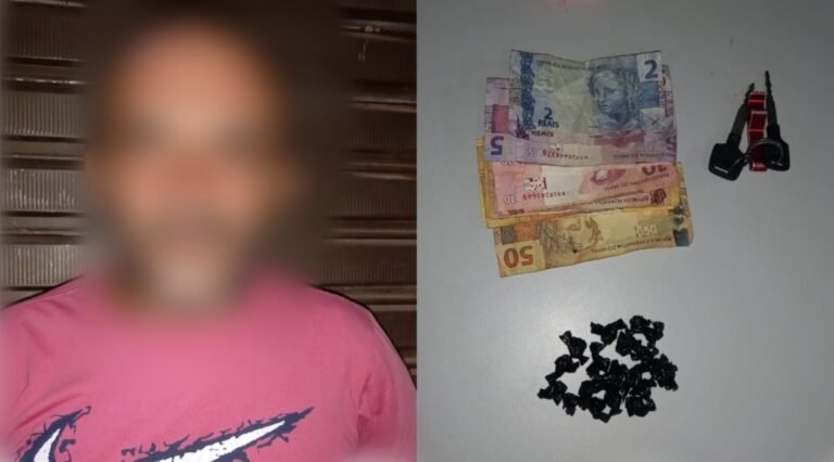 Homem é preso suspeito de tráfico de drogas em Itaituba, no PA