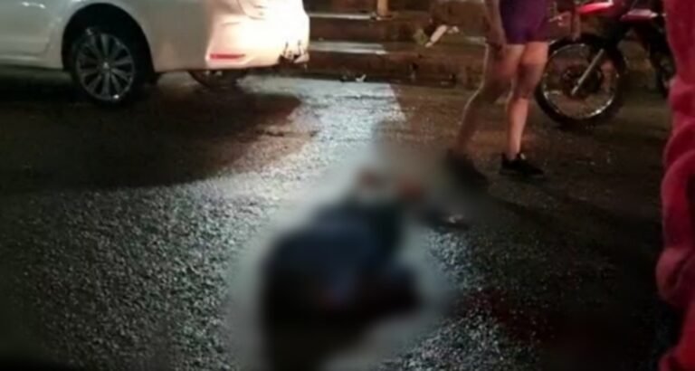 Vídeo: Homem 53 anos morre atropelado no bairro Bela Vista em Itaituba, no PA