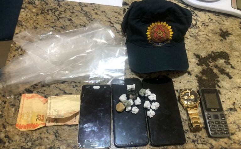 Duas pessoas são presas por tráfico de drogas em Uruará, no PA