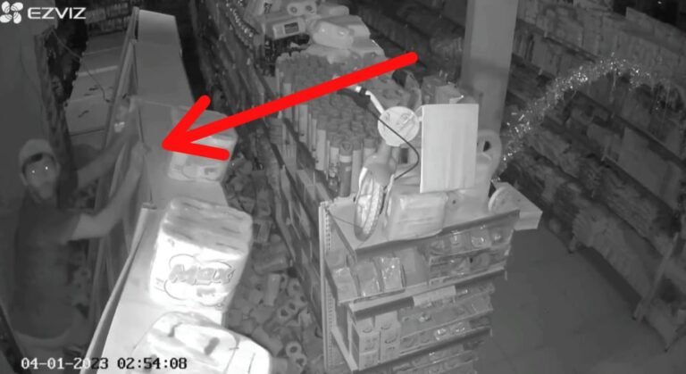 Vídeo: Homem invade mercado e leva mais de 4 mil reais em Anapu, no PA