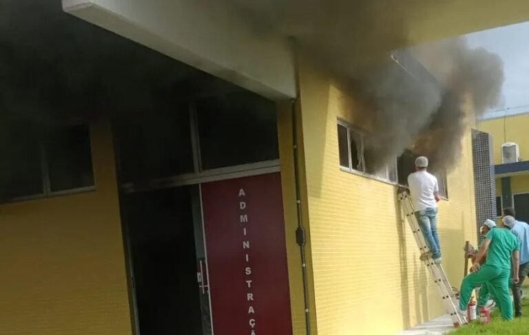 Princípio de incêndio em Hospital assusta moradores em Castelo dos Sonhos, no PA