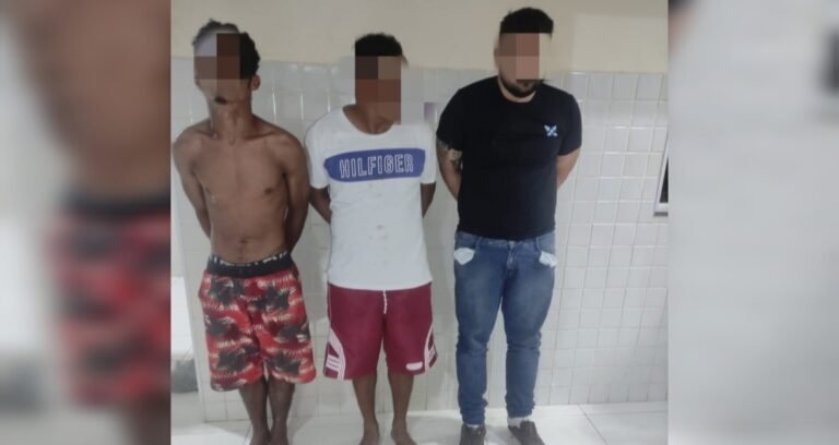 Três pessoas foram presas em Novo Progresso, no PA