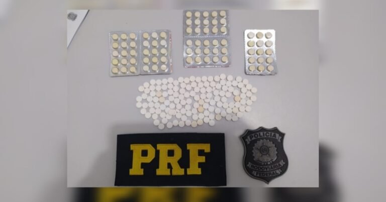 Motorista é preso com 211 comprimidos “Rebite” em Trairão, no PA