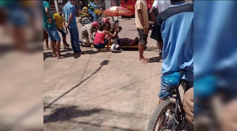 Colisão entre caminhonete e moto deixa uma pessoa gravemente ferida em Itaituba, no PA
