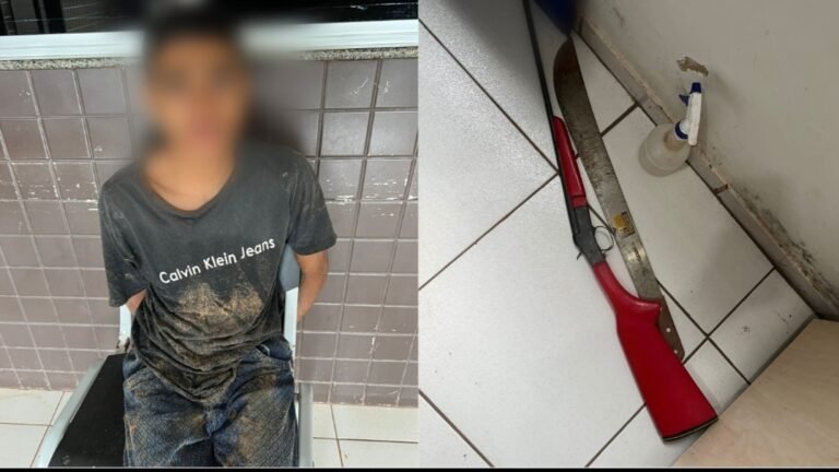 Após briga generalizada jovem é preso pela PM em Itaituba, no PA