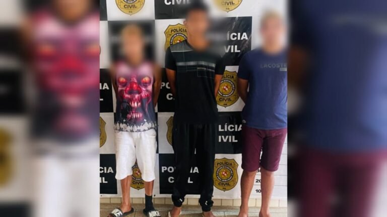Trio é preso por tráfico de drogas e furto de motocicleta no Distrito de Castelo dos Sonhos, no PA