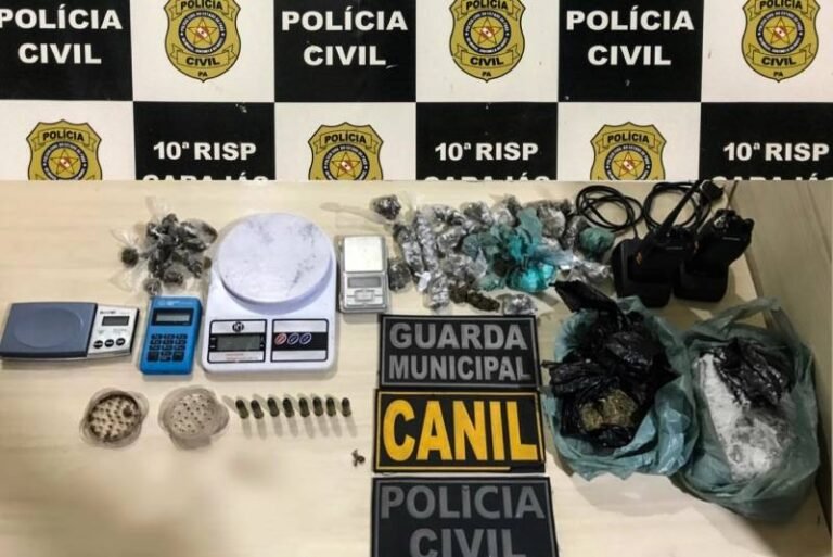 Polícia Civil prende cinco pessoas envolvidas nos crimes de homicídio e tráfico de drogas, em Marabá