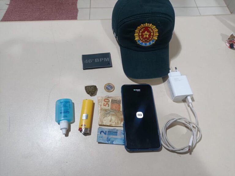 Duas pessoas presas e um menor apreendido suspeitos de tráfico de drogas