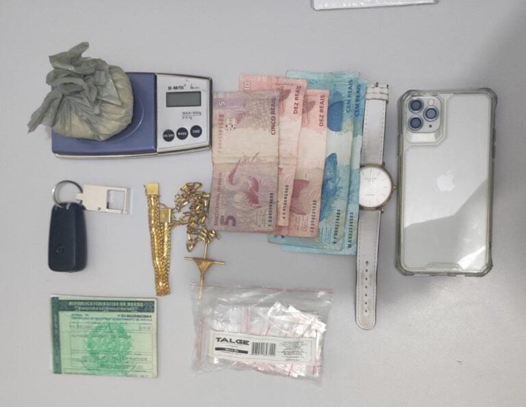 ROCAM prende homem suspeito de tráfico de drogas em Itaituba, no PA