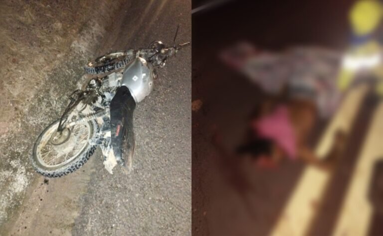 Motociclista tem a cabeça esmagada após colidir em caminhão tanque na BR 163