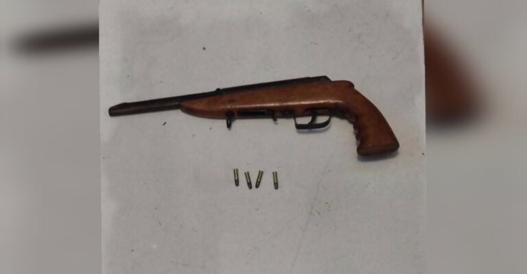 Menor de 15 anos é detido com arma de fogo em Jardim do Ouro