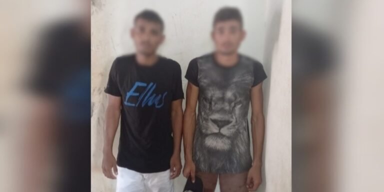 Dupla é presa pela Polícia Militar em Itaituba, no PA