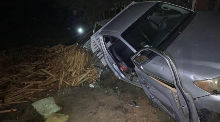 Acidente envolvendo caminhonete deixa uma vítima fatal em vicinal