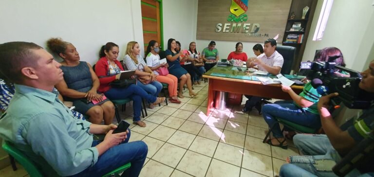 Reunião entre SEMED, CMDCA, MP e SEMDAS pauta diversas demandas educacionais, em Itaituba