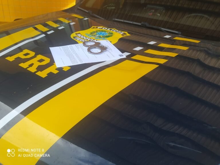 Passageiro é preso pela PRF na BR-163, em Santarém