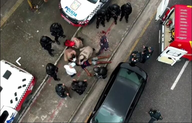 Vídeo: Sequestro: assaltante se entrega após libertar mãe e crianças