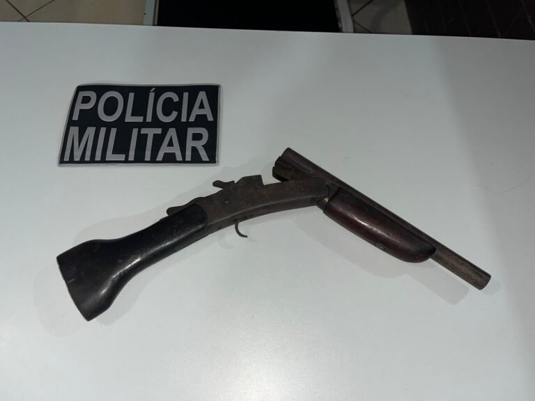 Motorista em carro foge de blitz e é preso por porte ilegal de arma de fogo, em Itaituba
