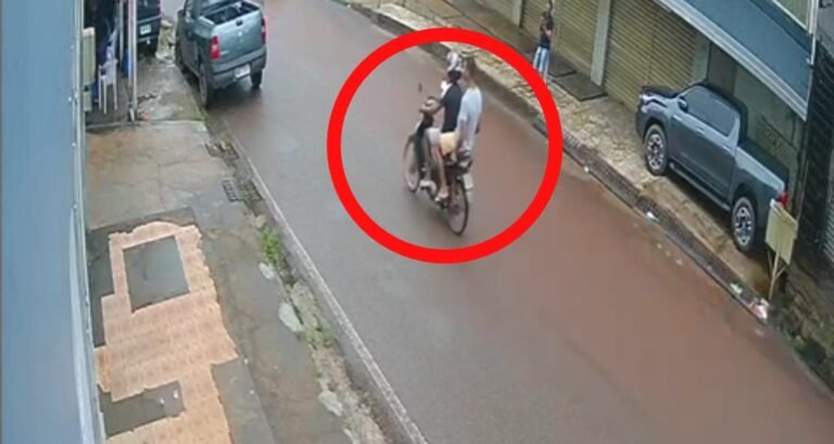 VÍDEO:  Criminosos em moto assaltam duas jovens e levam aparelhos celulares, em Itaituba