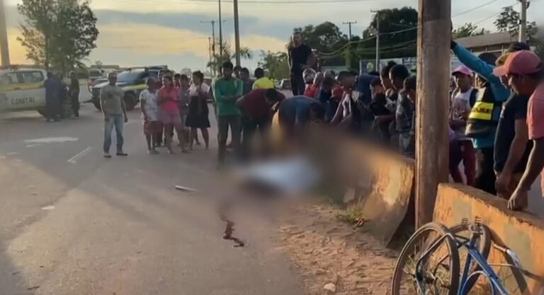 Ciclista morre ao ser atropelado por caminhonete na BR-230, em Itaituba