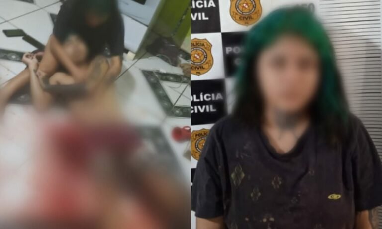 Mulher é presa suspeita de dar três facadas no companheiro, em Itaituba