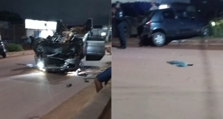 Vídeo: Veículos se envolvem em acidente no período urbano da BR-230 em Itaituba, no PA